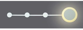 Φωτιστικό Τοίχου - Απλίκα Led ZM71LEDW70WH 7W 3000K 560lm 70Χ7Χ15 White Aca Decor Metal