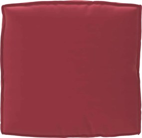vidaXL Μαξιλάρι Κόκκινο 80 x 80 x 12 cm Ύφασμα Όξφορντ