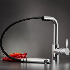 Armando Vicario Fluo 18580 Chrome - Μπαταρία Κουζίνας με Ντους