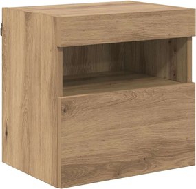 vidaXL Βάσεις τηλεόρασης 2 pcs Artisan Oak Επεξεργασμένο ξύλο