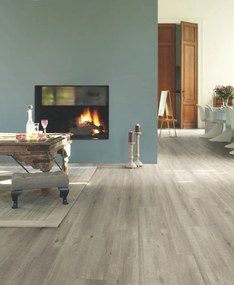 Laminate Quick-Step Impressive Ultra IMU1858 Saw cut oak grey 1380×190×12 (mm)