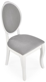 VELO chair, color: white/grey DIOMMI V-PL-N-VELO-BIAŁY/POPIEL