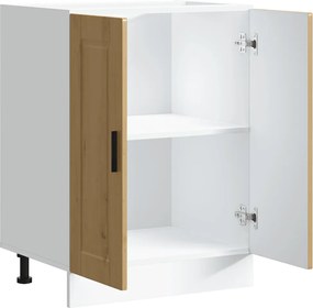 vidaXL ντουλάπι βάσης κουζίνας Porto Δρυς τεχνίτης κατασκευασμένο ξύλο