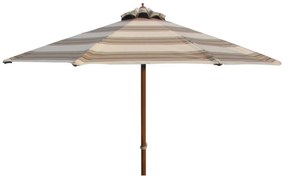 Metaxakis   Fiji Umbrella Φ200/8 ALU. Teak-Polyester Beige*  metax-01-00-2168 διάστ.200.0000 x 200.0000 x 0.0000