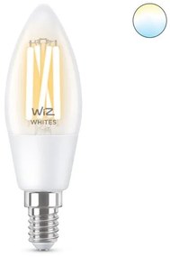 Έξυπνη Λάμπα E14 40W C35 LED Διάφανο Κερί Νήματος 3CCT Dimmable 929003017622 Wiz-929003017622-Διάφανο 929003017622