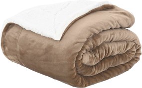 vidaXL Κουβέρτα Καμηλοπάρδαλη 150 x 200 cm Μαλλί