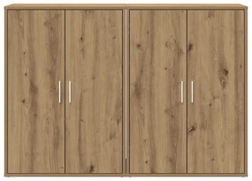 vidaXL Μπουφέ 2 τεμάχια Δρυς 60x31x84 εκ. Επεξεργασμένο Ξύλο