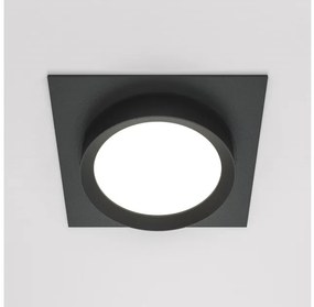 Χωνευτό Σποτ Φωτιστικό Οροφής 1xGX53 Μαύρο Downlight Hoop DL086-GX53-SQ-B Maytoni DL086-GX53-SQ-B