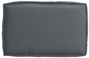 vidaXL Μαξιλάρι παλέτας για κάθισμα Ανθρακί 60 x 40 x 8 εκ.
