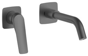 KARAG LEA Μπαταρία νιπτήρος εντοιχισμού LEA Gun Metal SO05021 KARAG KARAG-5206836681016
