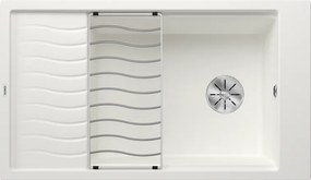 Blanco Elon XL 6 S - Νεροχύτης Κουζίνας Γρανίτη 78x50 - White
