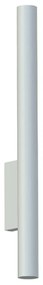 Φωτιστικό Τοίχου - Απλίκα Fourty XL 10892 4x7,5x60cm 2xGU10 10W Light Grey Nowodvorski