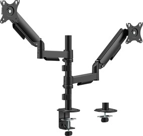 BRATECK βάση γραφείου για 2x οθόνες LDT97-C024PE, 17-32", έως 9kg