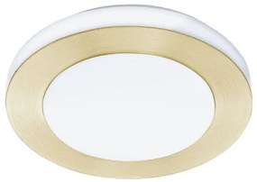 Eglo Carpi Κλασική Μεταλλική Πλαφονιέρα Οροφής με Ενσωματωμένο LED σε Χρυσό χρώμα 30cm 900369
