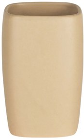 Ποτήρι Οδοντόβουρτσας (6.5x6.5x10.5) Spirella 02621.003 Retro Beige