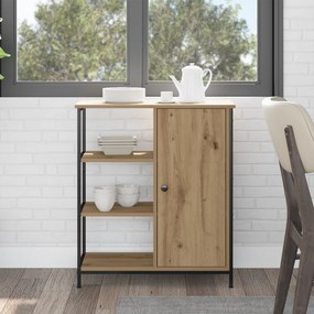 vidaXL Μπουφές Από Δρυς 70x30x80 εκ. Επεξεργασμένο Ξύλο