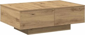 vidaXL Τραπεζάκι Σαλονιού Artisan Δρυς 90x60x31 εκ. Επεξ. Ξύλο