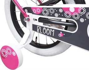 Bloom 16 Inch 24 cm Girls Coaster Brake Grey
