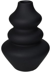 Βάζο Μαύρο Δολομίτης 15x15x20cm