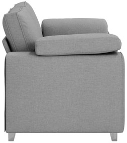 vidaXL Καναπές Σκίουρος Γκρί 160 x 77 x 82 εκ ύφασμα