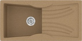 Sanitec Classic 328 (99×51) - Γρανιτένιος νεροχύτης - Granite Celtic Stone