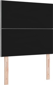 vidaXL Κεφαλάρι Ανοιχτό γκρι 100 cm ύφασμα