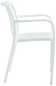 ΠΟΛΥΘΡΟΝΑ ΠΟΛΥΠΡΟΠΥΛΕΝΙΟΥ ΛΕΥΚΗ HM5940.01 45.5x56.5x80.5Υ εκ.