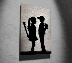 Decorative Canvas Painting WY61 (50 x 70) Multicolor