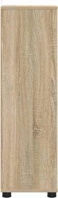 vidaXL Ντουλάπι Μπάνιου με συρτάρι Δρύς Sonoma 30,5 x 30 x 101 εκ
