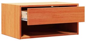 vidaXL Κομοδίνο 2 pcs Καφέ κεριού 50 x 32.5 x 24 εκ Μασίφ ξύλο πεύκου