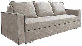 Καναπές κρεβάτι Decatur 101, Αριθμός θέσεων: 4, Αποθηκευτικός χώρος, 91x230x92cm, 105 kg, Πόδια: Ξύλο | Epipla1.gr