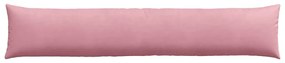 vidaXL Μαξιλάρι Καναπέ 2 pcs Ροζ 200 x 40 εκ. Υφασμάτινο Κορντουρά