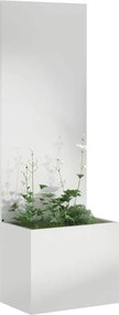 vidaXL Οθόνη Ιδιωτικότητας Κήπου Ασημί 50 x 32 x 150 εκ