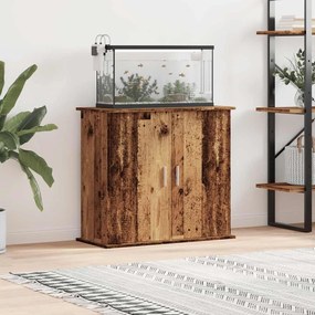 vidaXL Βάση Ενυδρείου Παλιό ξύλο 81 x 36 x 73 εκ. Επεξεργασμένο Ξύλο