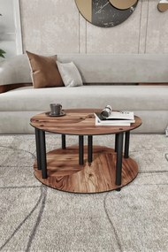 Stewehome Τραπεζάκι Σαλονιού 2 τεμαχίων (Δρυς) 70x70x38 cm