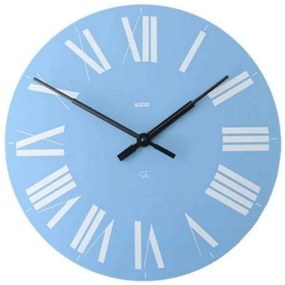 Ρολόι Τοίχου Firenze 12 AZ Φ36cm Abs Blue Alessi ABS