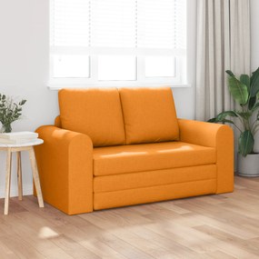 vidaXL Καθιστικό Καναπές Κρεβάτι 2 Σε 1 Σκούρο Κίτρινο 148x71x83 εκ. Υφασμάτινος