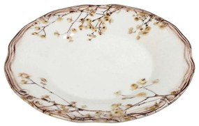 Πιατέλα Σερβιρίσματος Στρογγυλή Almond RPR209K2 Φ33cm Multi Espiel Ceramic