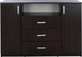 ΜΠΟΥΦΕΣ ADLER HM2430.02 ΜΕΛΑΜΙΝΗ WENGE 120X45X85Yεκ