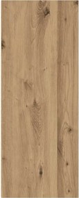 vidaXL Βιβλιοθήκη Αρτισιανή Δρυς 40x30x77 εκ. από Επεξεργασμένο Ξύλο