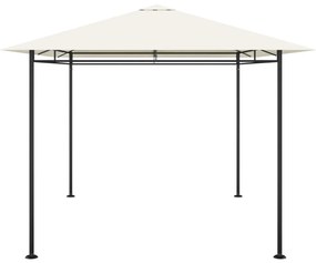 vidaXL Κιόσκι Κρεμ 384x281x270 εκ. 180 γρ./μ²
