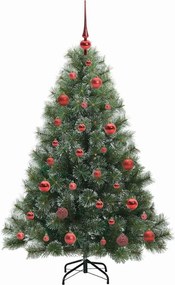 vidaXL Τεχνητό Χριστουγεννιάτικο Δέντρο Πράσινο 150 cm ΠΕ και PVC