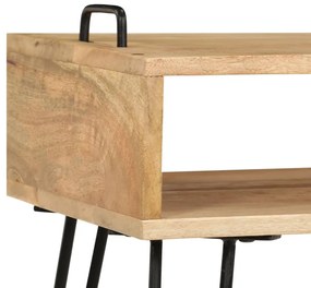 vidaXL Τραπεζάκι Σαλονιού 100 x 60 x 45 εκ. από Μασίφ Ξύλο Μάνγκο