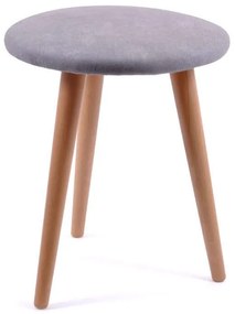 Σκαμπό Ruben 863-82-025 32x32x40cm Grey Σετ 2τμχ Mdf, Wood