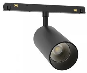 Σποτ Φωτιστικό Ράγας Μαγνητικής LED 15W IP20 3000K Zambelis-20413-Μαύρο 20413