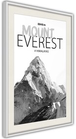 Αφίσα - Peaks of the World: Mount Everest - 20x30 - Χρυσό - Χωρίς πασπαρτού