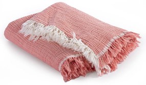 Κουβερτόριο Αγκαλιάς (80x110) Nef-Nef Homeware Premium Apollo Κοραλί