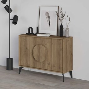 Μπουφές Gora Megapap χρώμα ανοιχτό καρυδί 110x35,6x82εκ.-GP037-0082,2