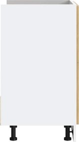 vidaXL Ντουλάπι βάσης νεροχύτη Porto Δρυς τεχνίτης 80x46x81,5 cm