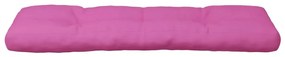 Μαξιλάρι Παλέτας Ροζ 120 x 40 x 12 εκ. Υφασμάτινο - Ροζ